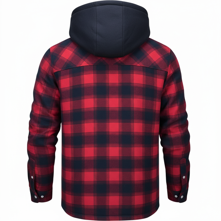 Manteau chaud pour homme en mélange de laine premium