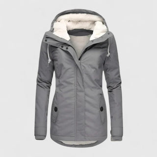 Manteau d'hiver imperméable avec capuche