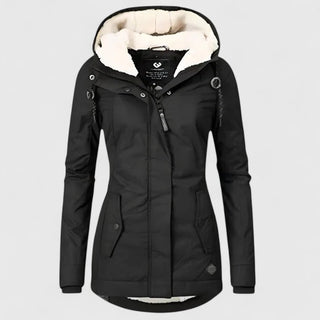 Manteau d'hiver imperméable avec capuche