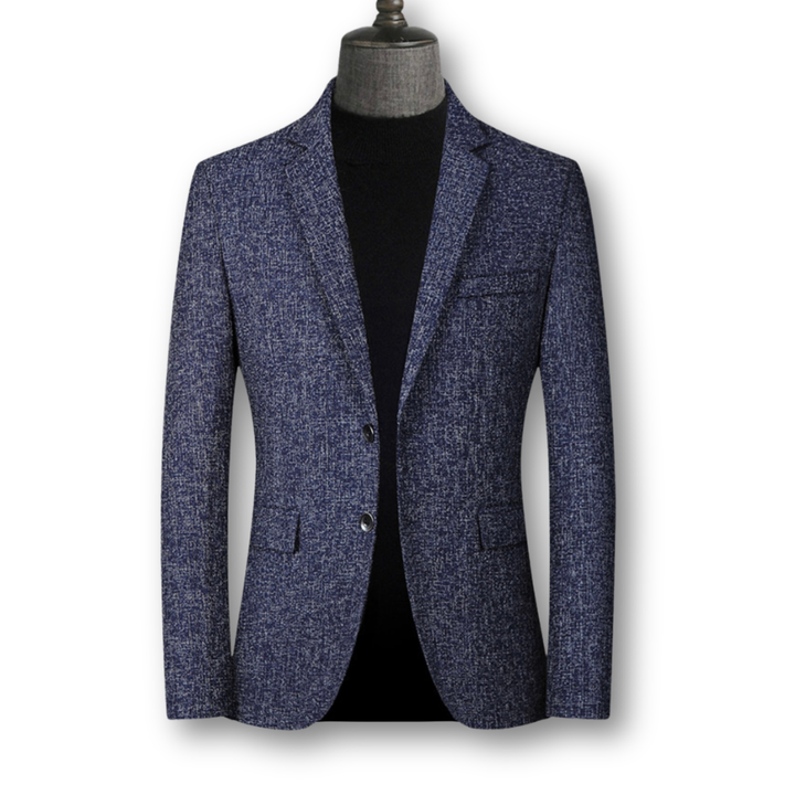 Blazer Élégant et Tissu Écossais