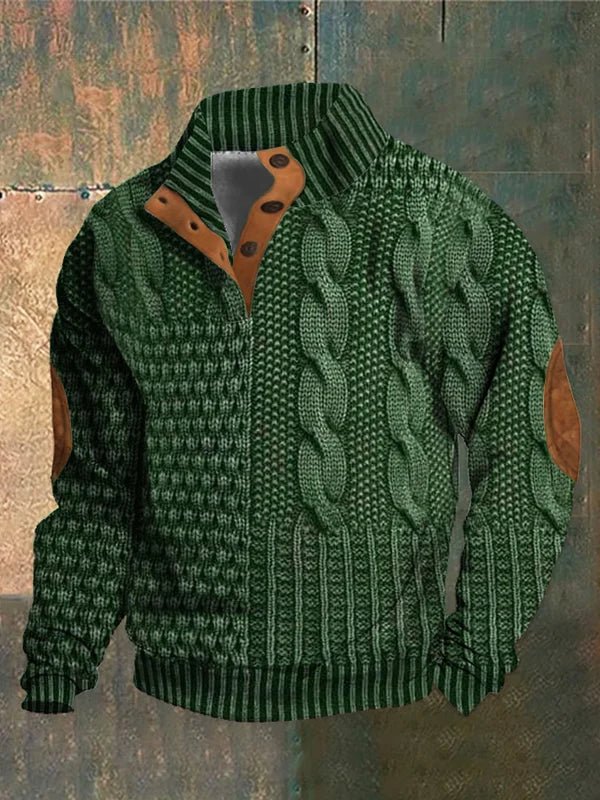 Pull imprimé vintage