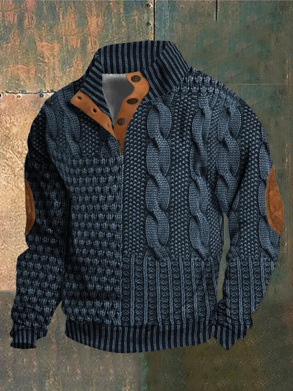Pull imprimé vintage