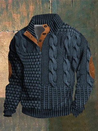 Pull imprimé vintage