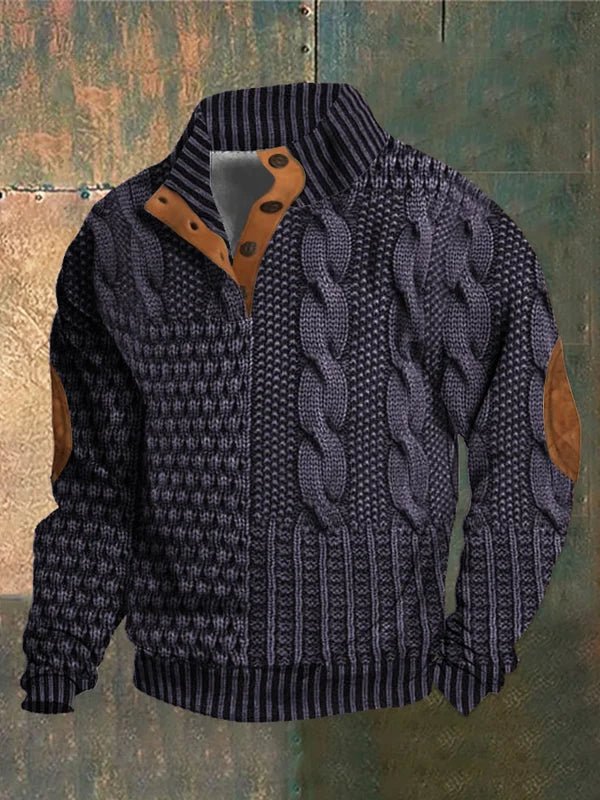 Pull imprimé vintage