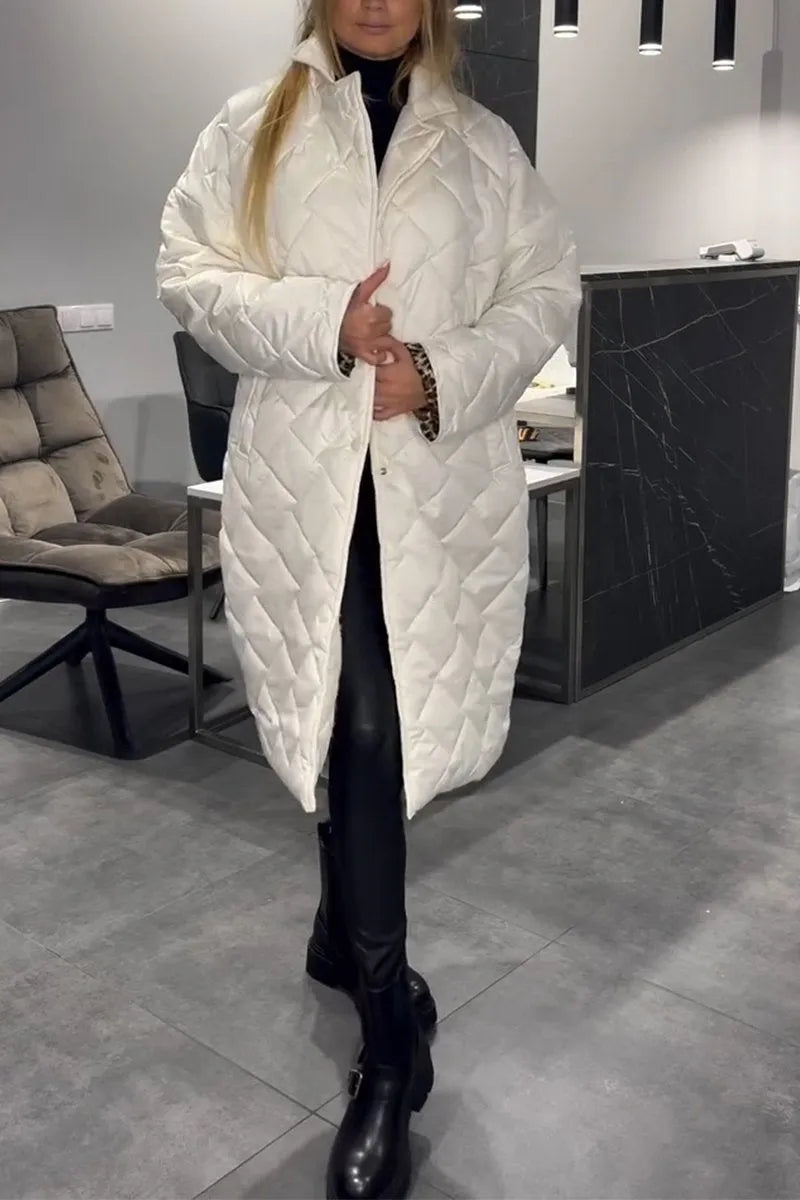 Joan | Manteau Léopard Élégant
