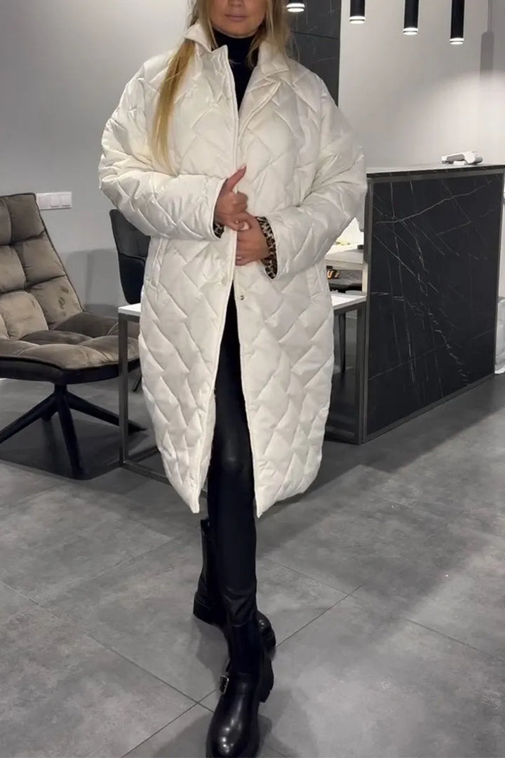Joan | Manteau Léopard Élégant