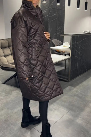 Joan | Manteau Léopard Élégant