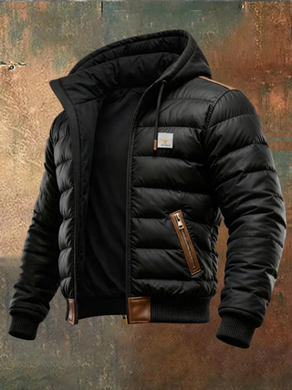 Veste noire doublée