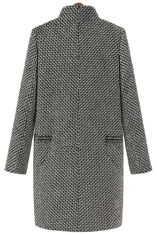 Manteau d'Hiver Doublé et Fausse Fourrure