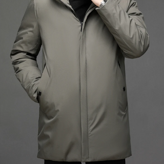 Veste d'Hiver Longue à Capuche