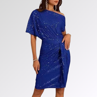 Juliette | Robe Asymétrique Scintillante