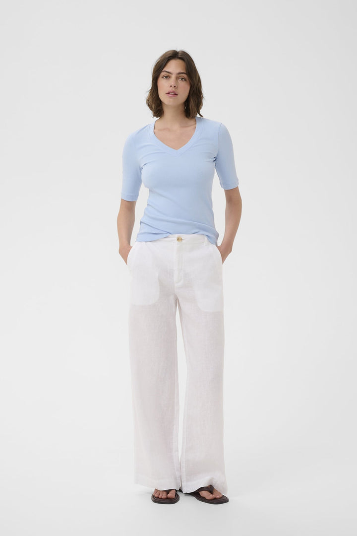 Pantalons Elinoriw Solina Blanc Pur