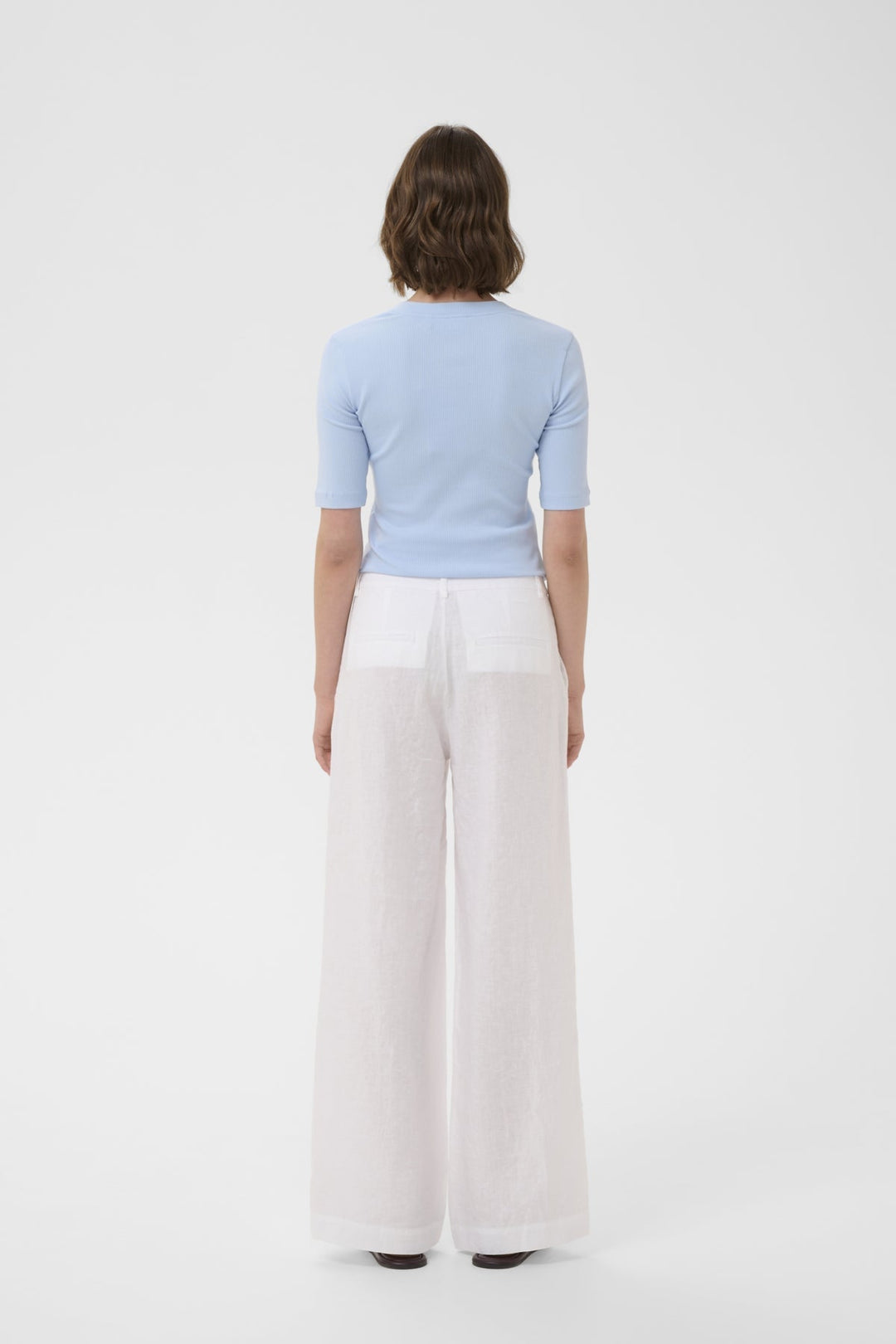 Pantalons Elinoriw Solina Blanc Pur