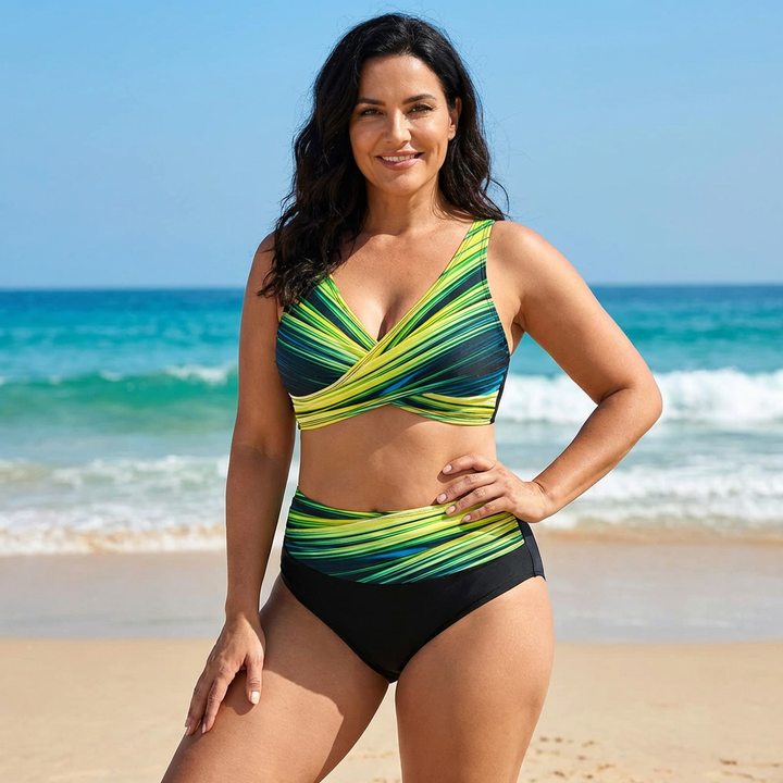 NAIARA | Maillot de bain croisé chic