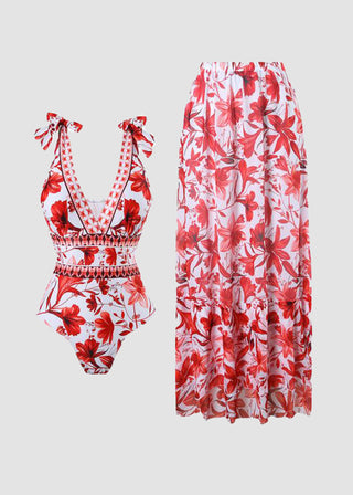 AMAYA | Ensemble de maillot de bain tropical