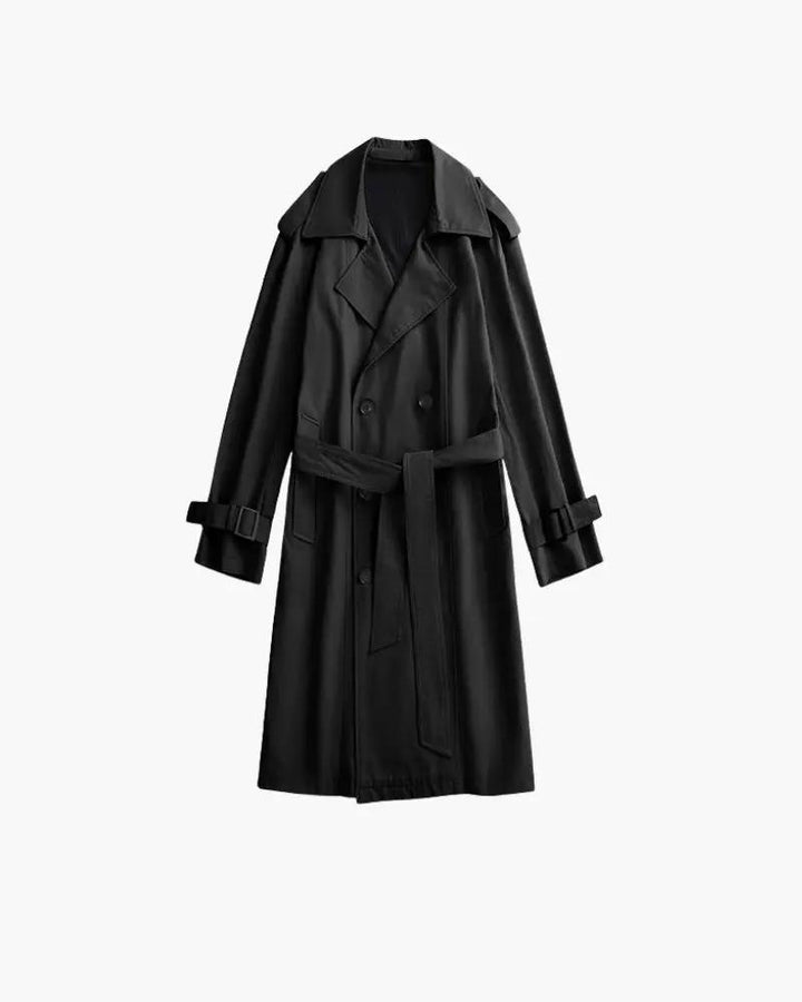 Manteau de Trench Double-Bouton Classique