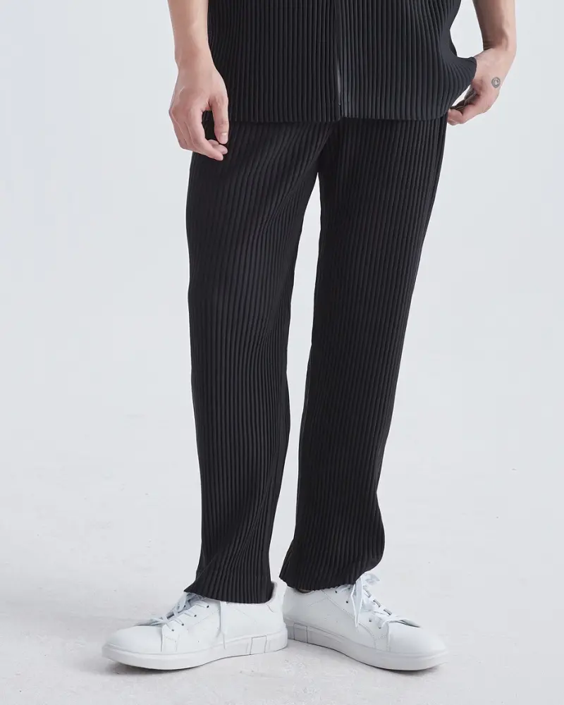 Pantalon en coton côtelé