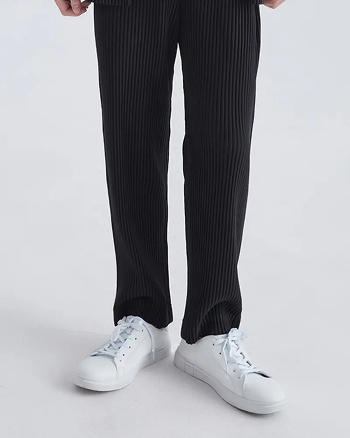 Pantalon en coton côtelé