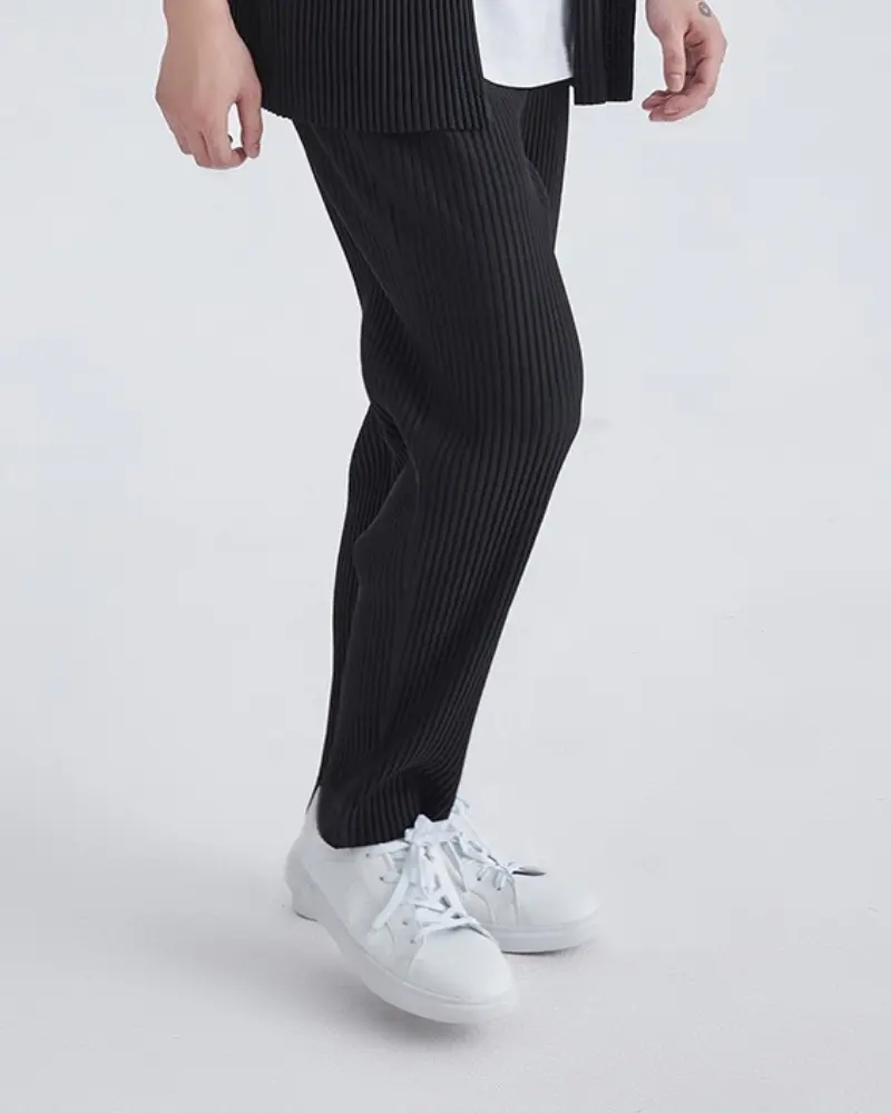 Pantalon en coton côtelé