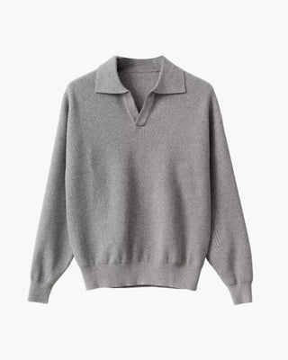 Polo en Tricot Texturé
