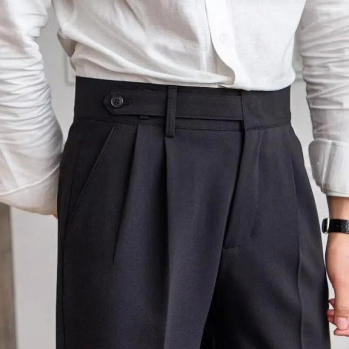 Pantalon taille haute