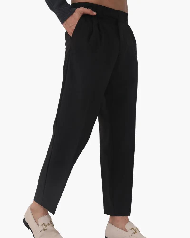 Pantalon taille haute