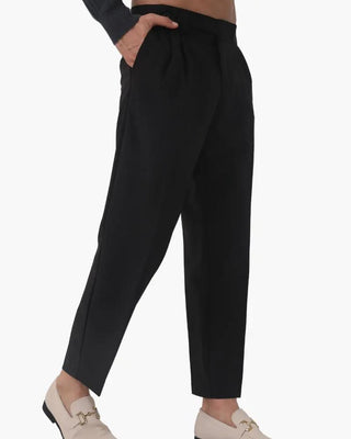 Pantalon taille haute