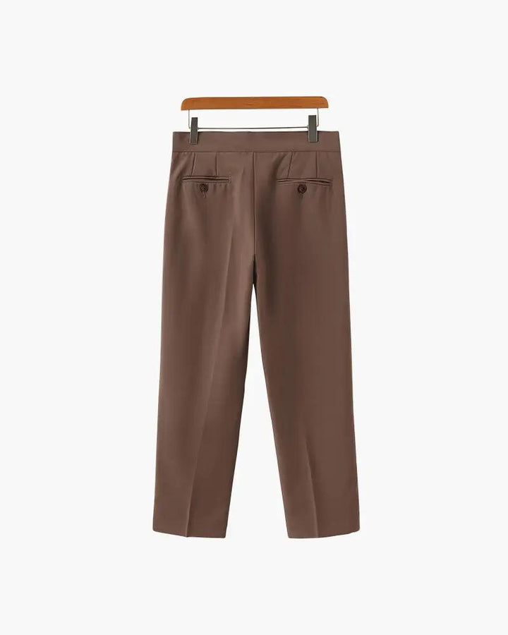 Pantalon taille haute