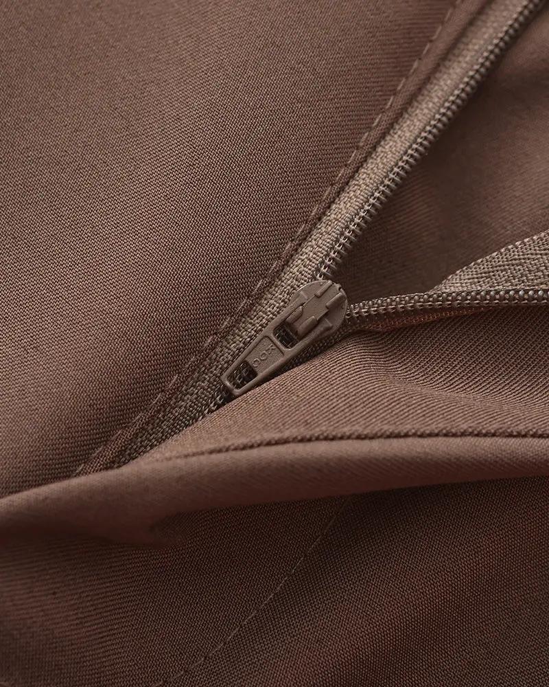 Pantalon taille haute