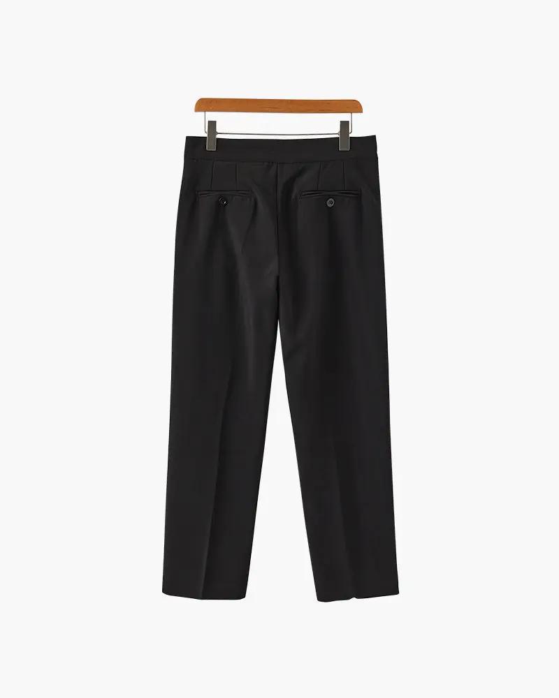 Pantalon taille haute