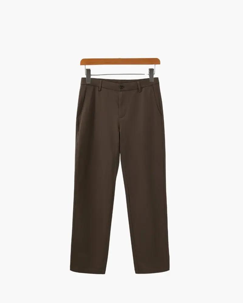 Pantalons en mélange de laine