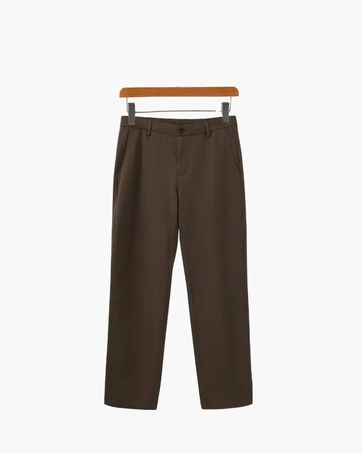 Pantalons en mélange de laine