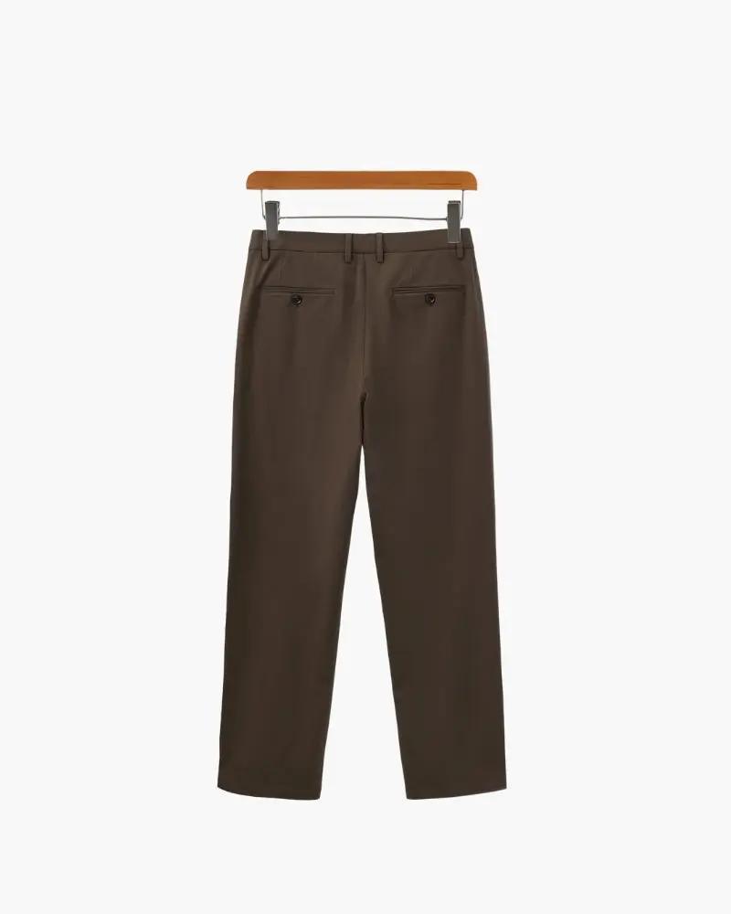 Pantalons en mélange de laine