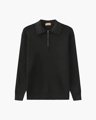 Pull Cesare à demi-zip