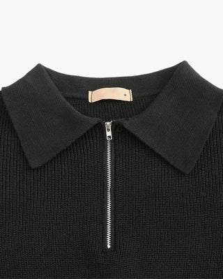 Pull Cesare à demi-zip