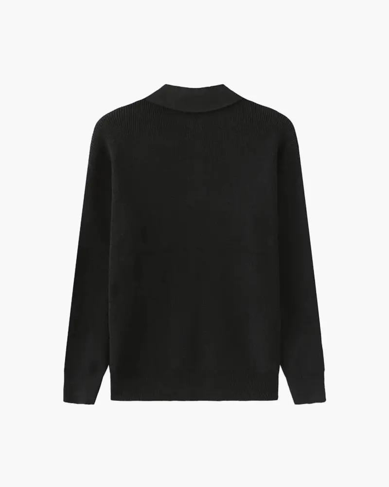 Pull Cesare à demi-zip