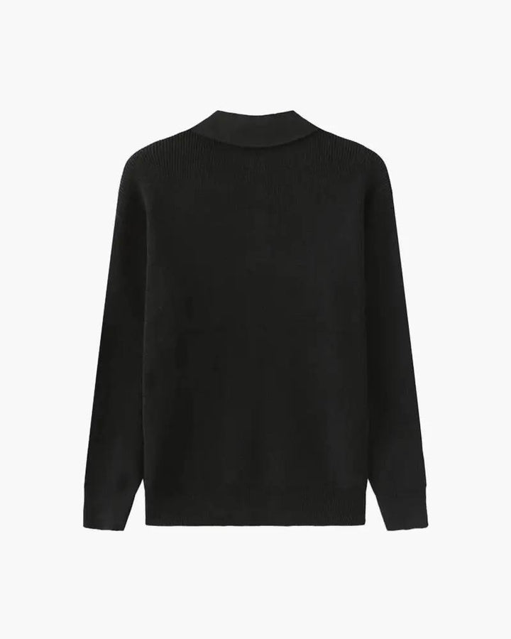 Pull Cesare à demi-zip