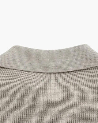 Pull Cesare à demi-zip