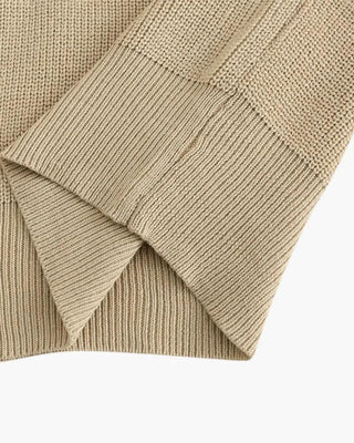 Pull Cesare à demi-zip