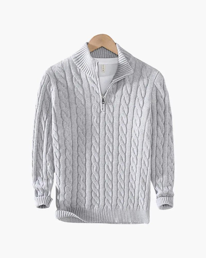 Pull Verbier à demi-zip