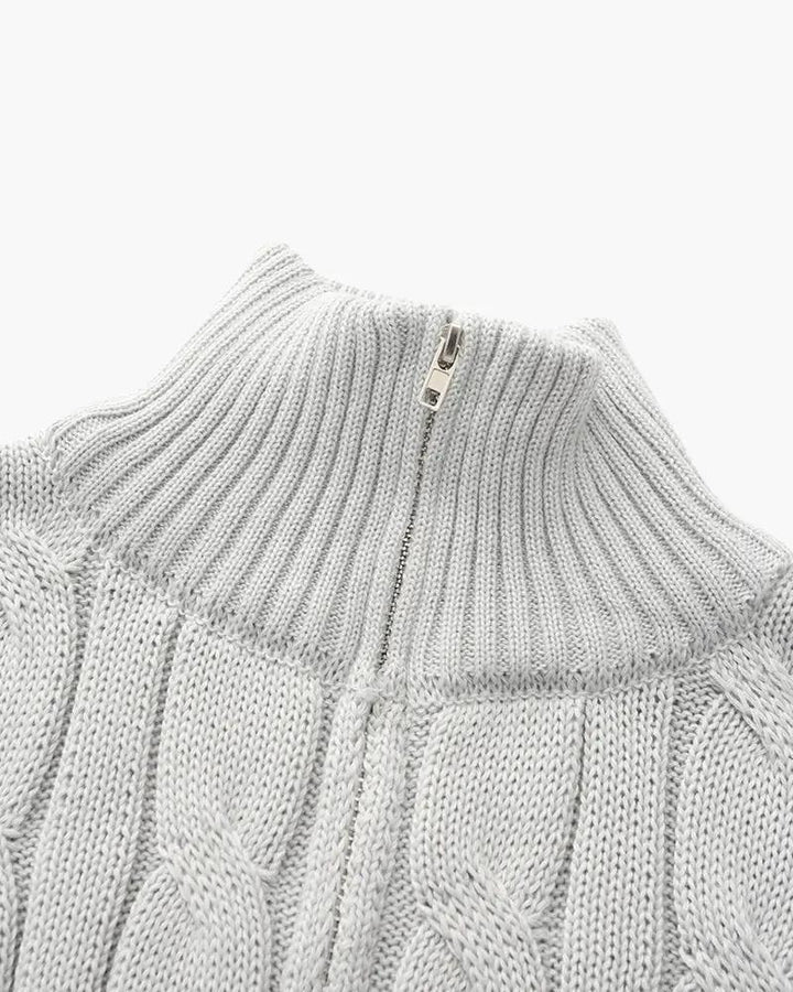 Pull Verbier à demi-zip
