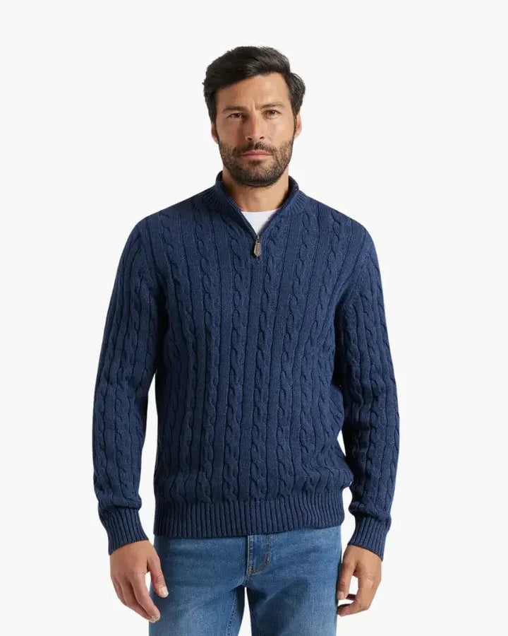 Pull Verbier à demi-zip