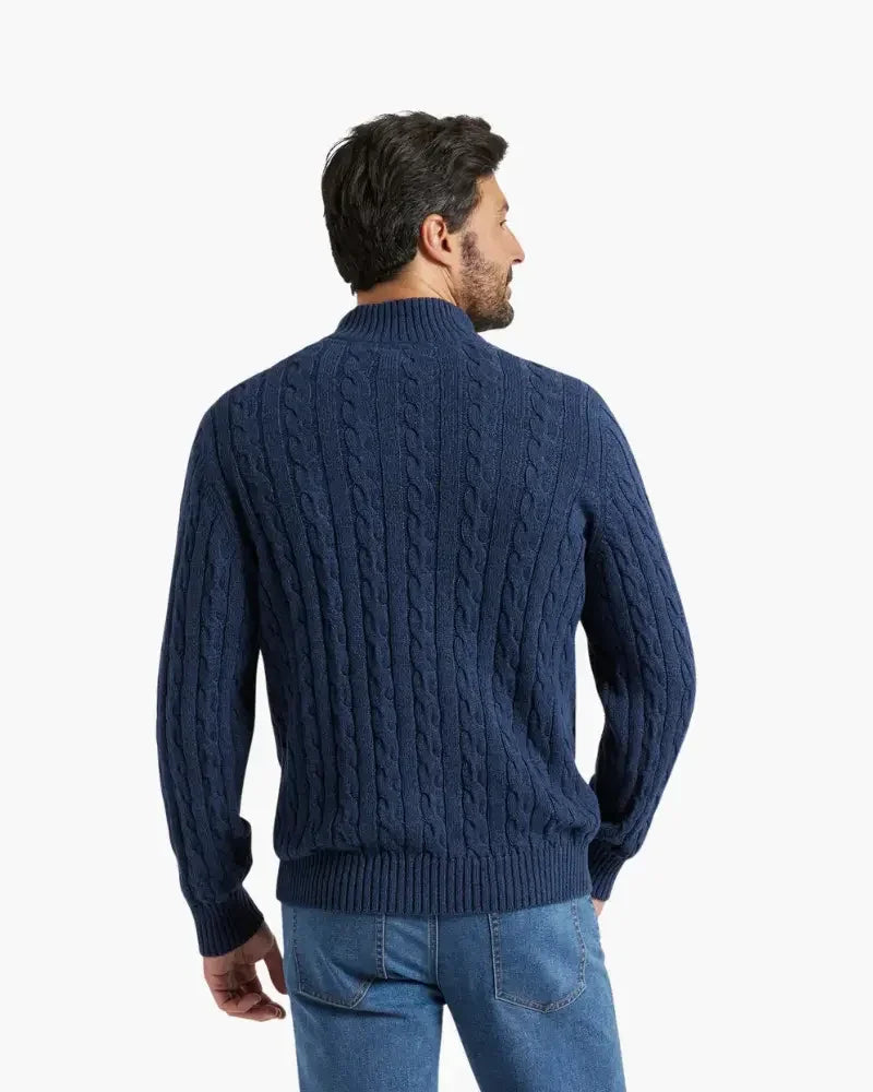 Pull Verbier à demi-zip