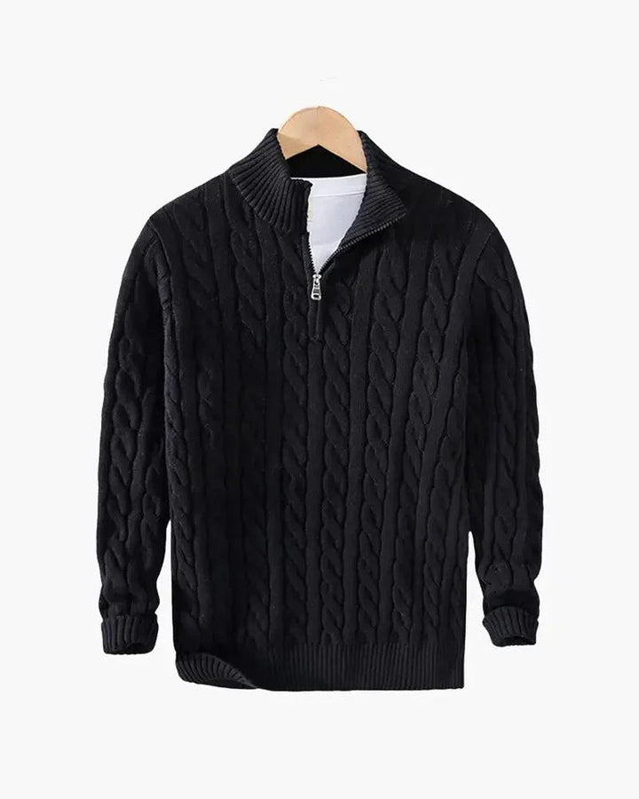 Pull Verbier à demi-zip