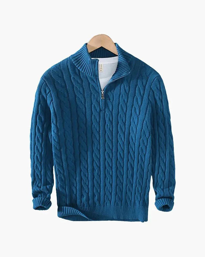 Pull Verbier à demi-zip