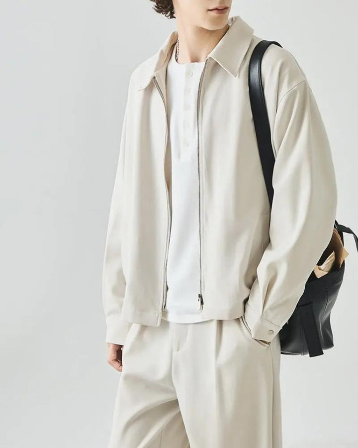 Veste zippée minimaliste