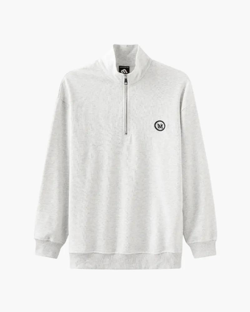Miami, sweat-shirt à fermeture éclair en coton