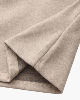Manteau zippé en laine Marlow