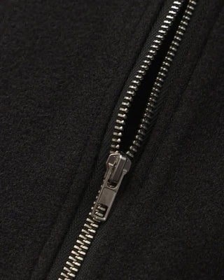 Manteau zippé en laine Marlow