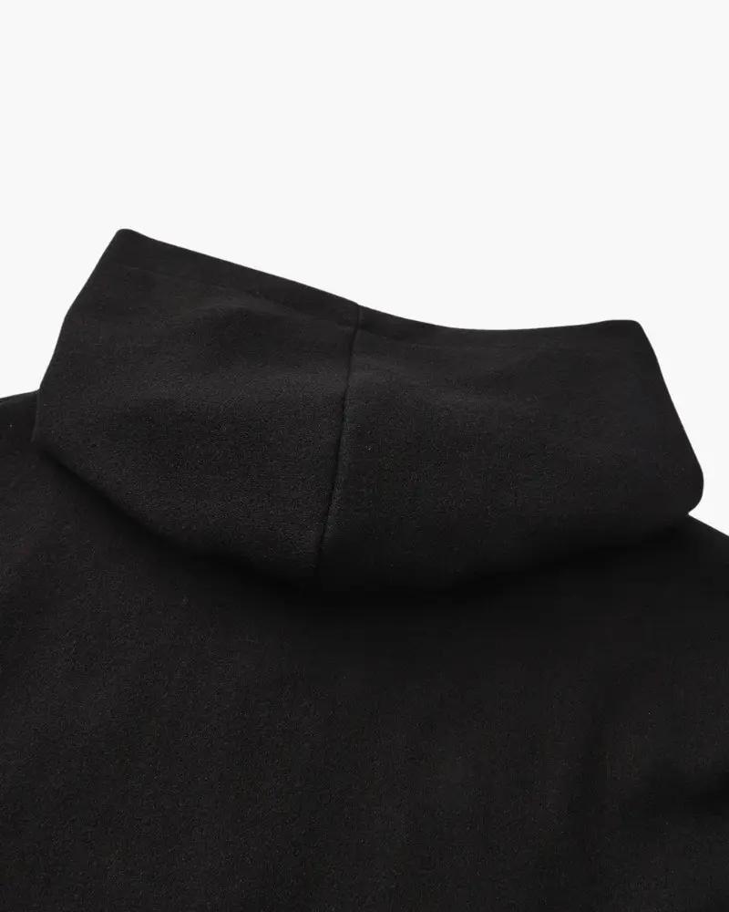 Manteau zippé en laine Marlow